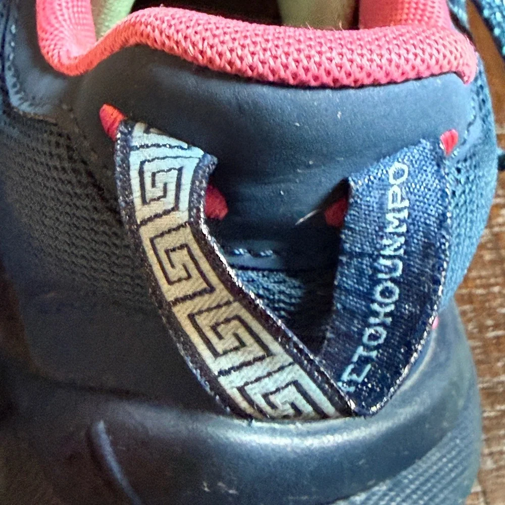 Nike Giannis Immortality 2 Kids Basketball Shoes Blue FD0213-400 4Y Greek Key